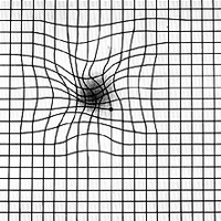 Amsler Grid Test distorted