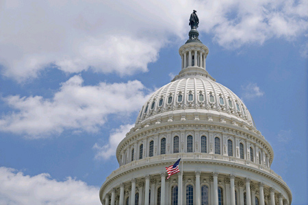 the capitol dome in Washington, D.C.