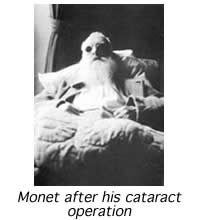 Claude Monet after his cataract operation