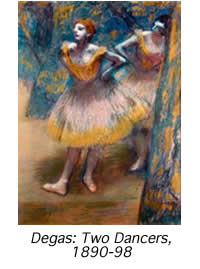 Degas: Two Dancers