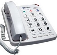 voice activated landline phone for seniors