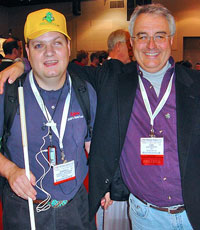 Darrell with podcaster, broadcaster, and tech pundit Leo Laporte