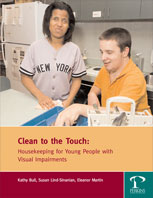 Clean to the Touch book cover credit: Perkins School for the Blind