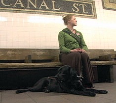 This is an image of a scene from the film Going Blind