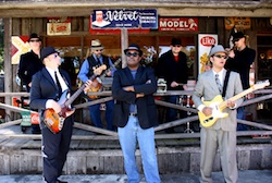 The RoseTown Soul and R&B Revue. Ben is on the trumpet at right rear