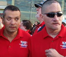 Master Sgt. Jeffrey Mittman at 2009 National Association of Blind Veterans convention