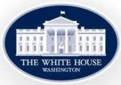 The logo of the White House