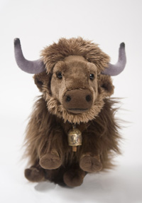 stuffed yak, courtesy of the Rubin Museum of Art