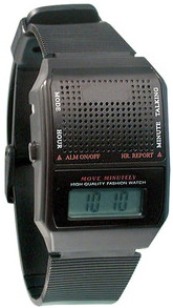 a man's talking watch