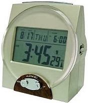 Talking Atomic Alarm Clock Time Month Date Loud Voice Low Vision and Blind 