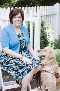 Audrey Demmitt and her dog guide