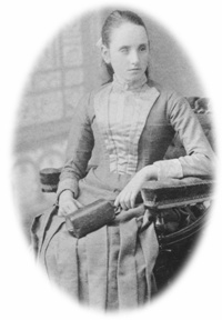 Tilly Aston at age 16; Image courtesy of Vision Australia