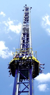 38 meter drop tower