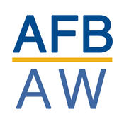 AccessWorld app logo, AFB