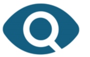 VisionConnect logo - an eye with the pupil drawn as a spyglass search icon