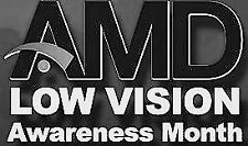 logo for AMD/Low Vision Awareness Month