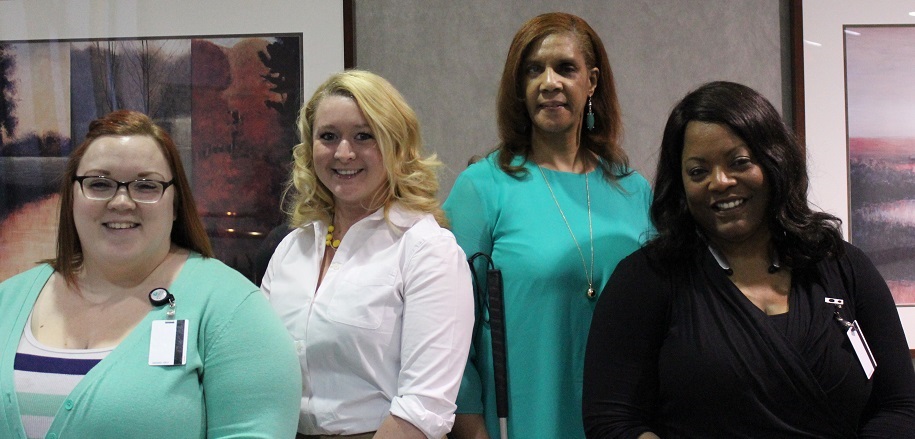 Medical Mutual Quality Care Navigation department From left to right Erica Hufgard Amanda Renta Suzanne Turner and Kimberly Howard