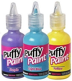 Puffy Paint in a variety of colors