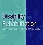 Disability and Rehabilitation journal cover