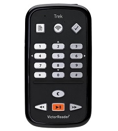 victor reader trek with buttons for gps and playing audio