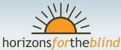 The Horizons logo, featuring a stylized sun rising over the horizon