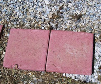 path with stones laid right next to each other